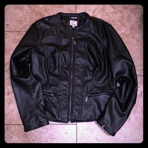 Jou Jou Faux Leather jacket - size M - black